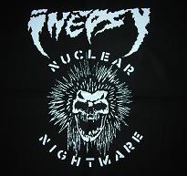 INEPSY - Nuclear Nightmare - Back Patch